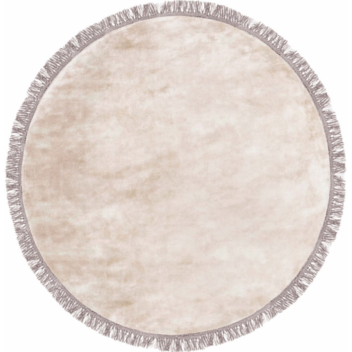 Alfombra REDONDA LUNA BEIGE (Handmade Collection)